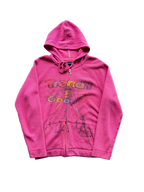 Pink Trendy Thermal hoodie