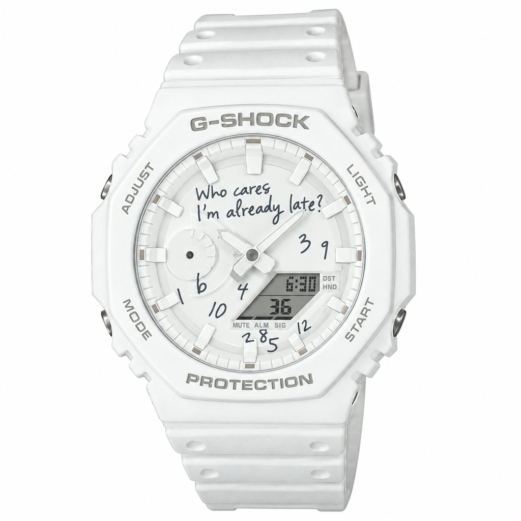 “Who Cares” G Custom Shocks