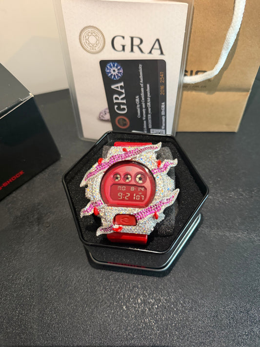 Red Iced G Shock