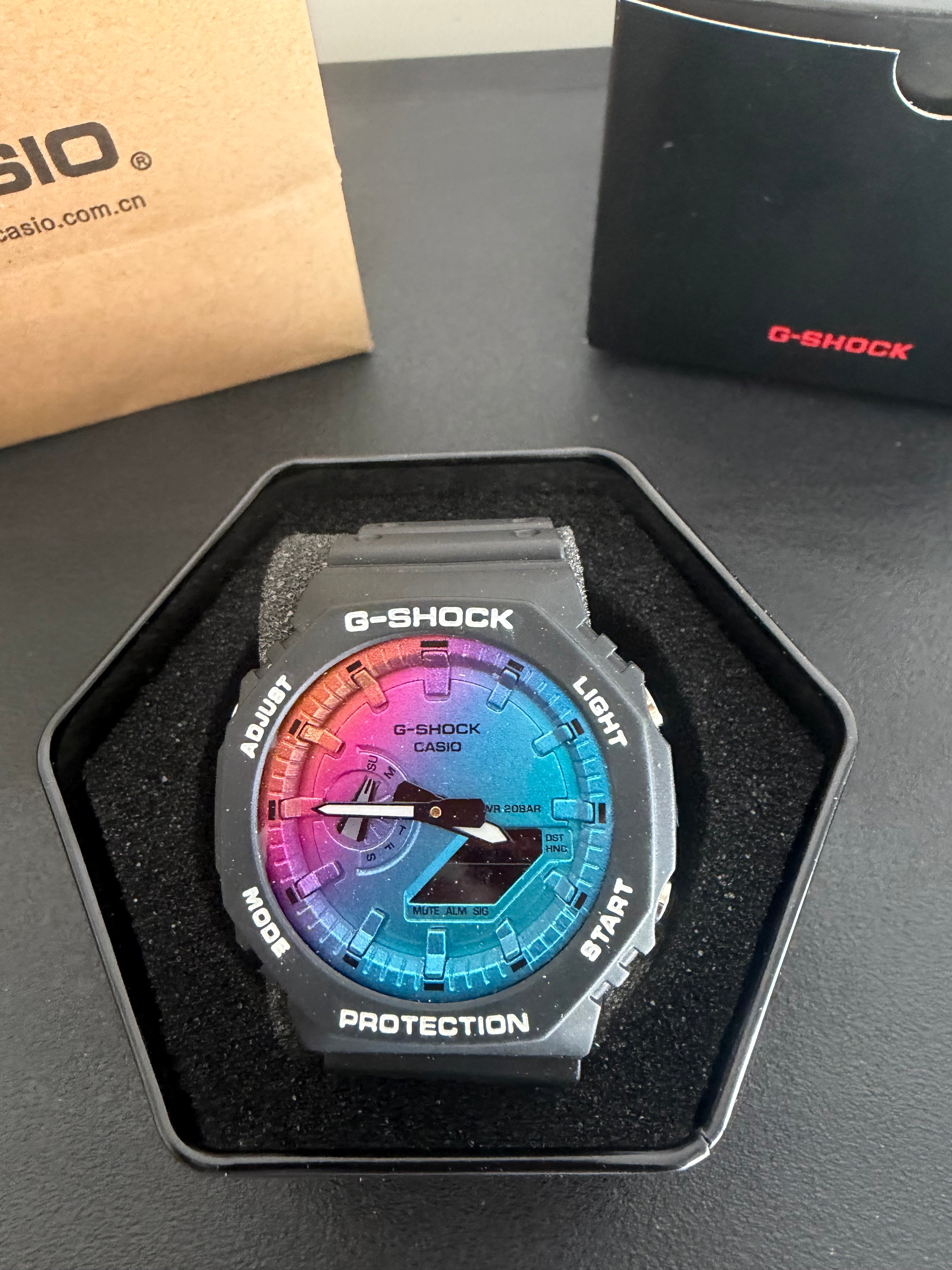 Color Gradient G Shock