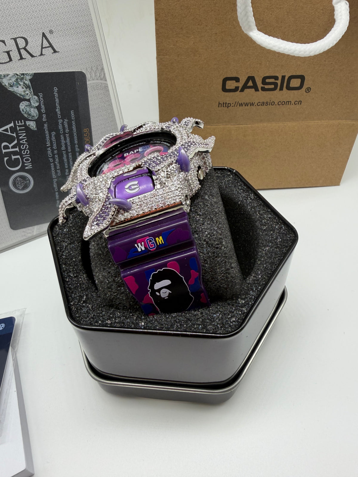 Bape Iced G Shock