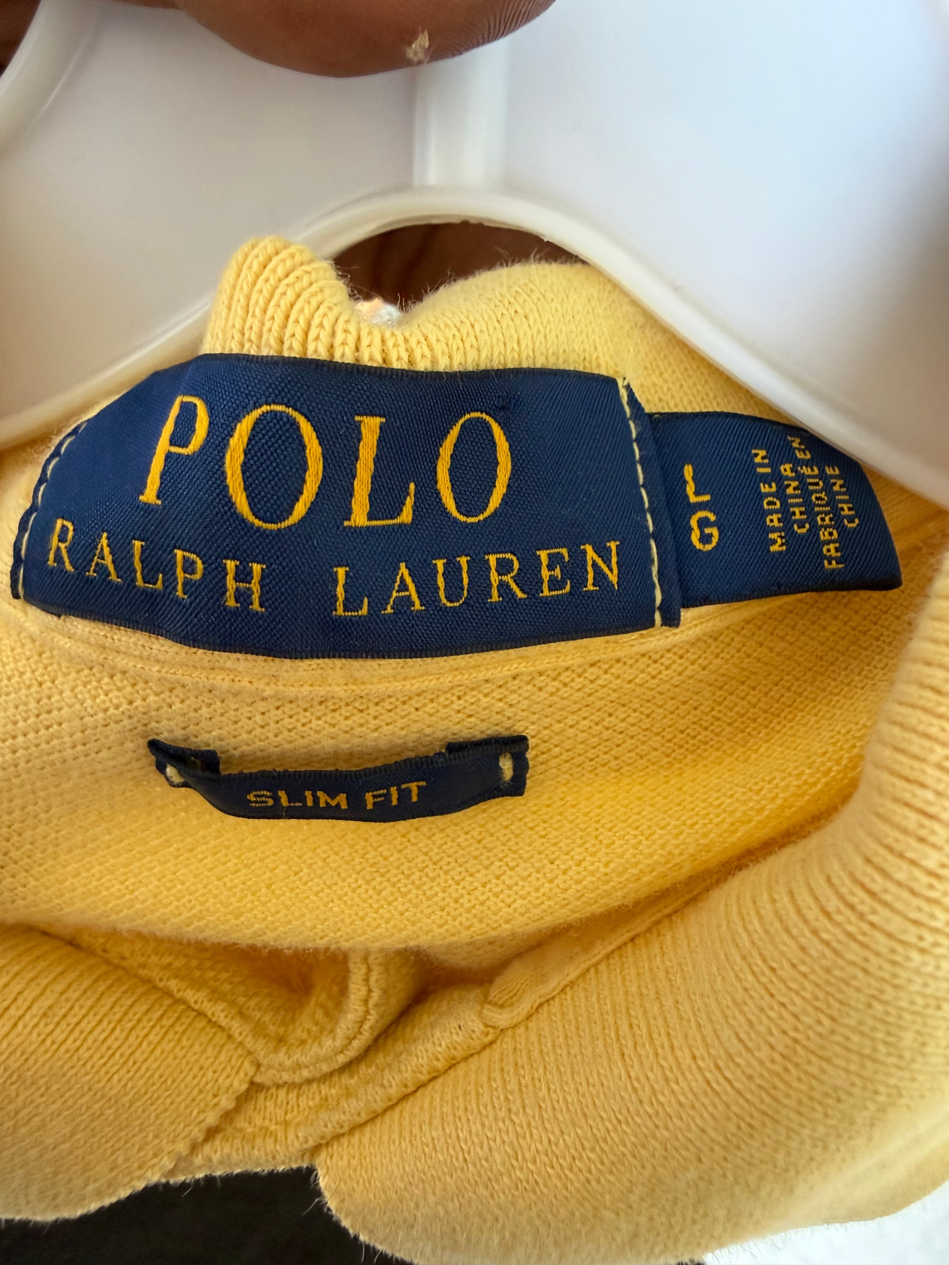 Yellow Polo Ralph Lauren
