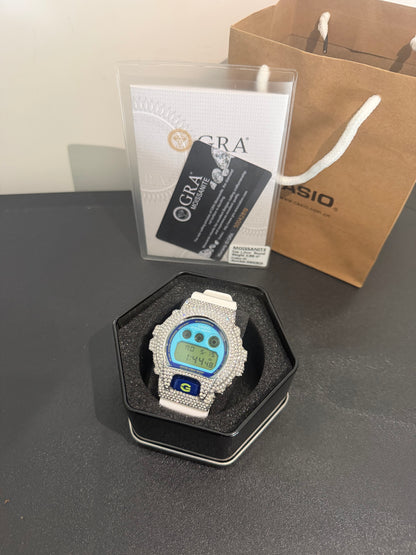 White Iced G Shock
