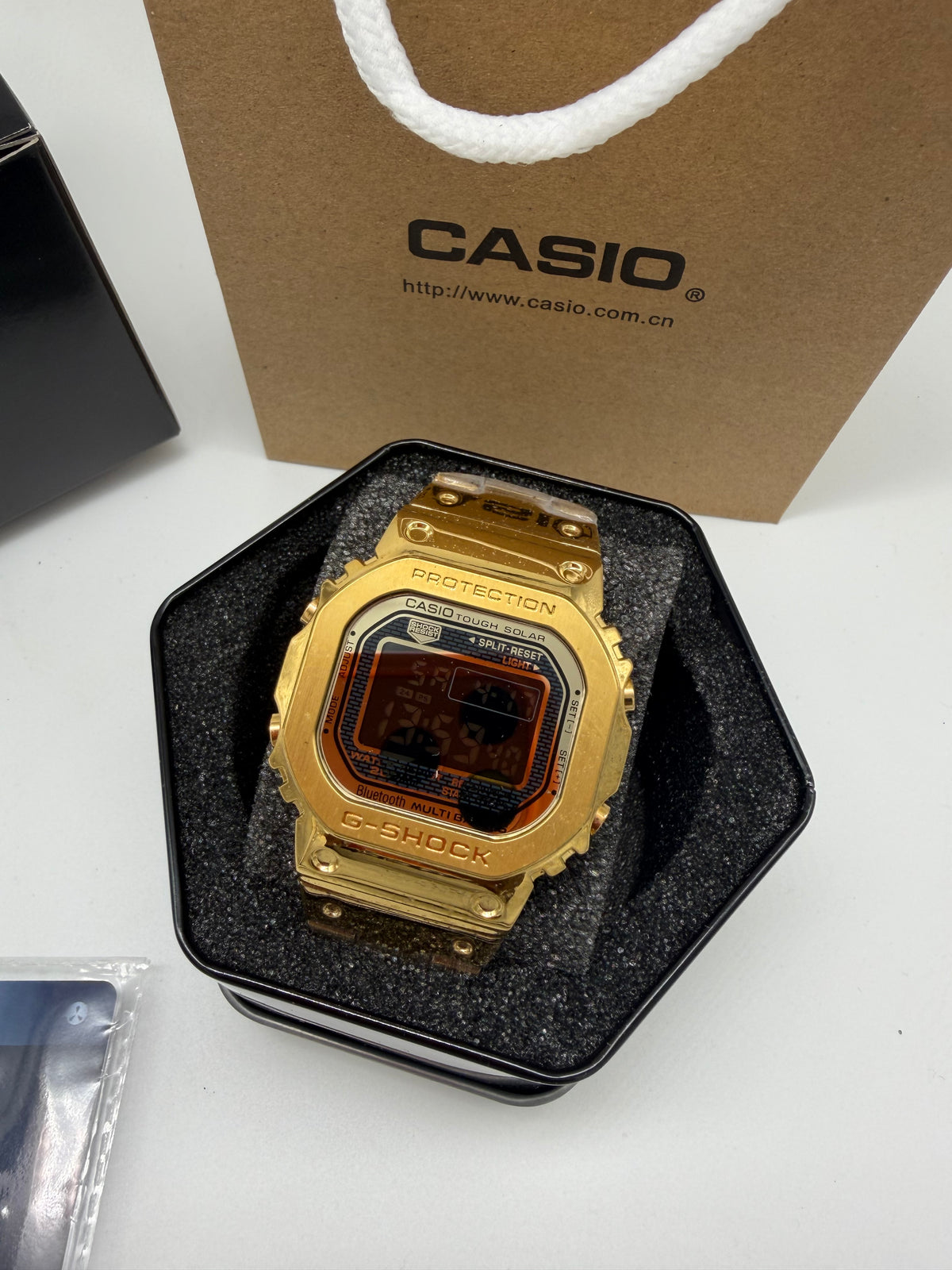 Gold Square G Steel