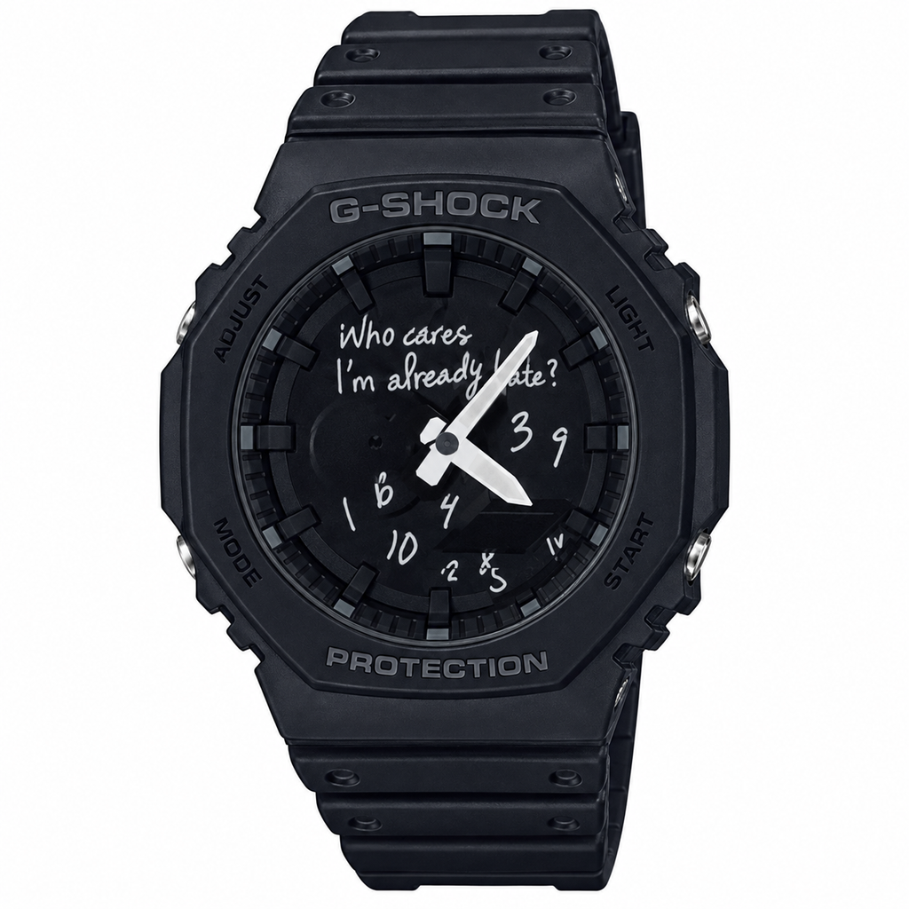 “Who Cares” G Custom Shocks