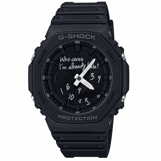“Who Cares” G Custom Shocks