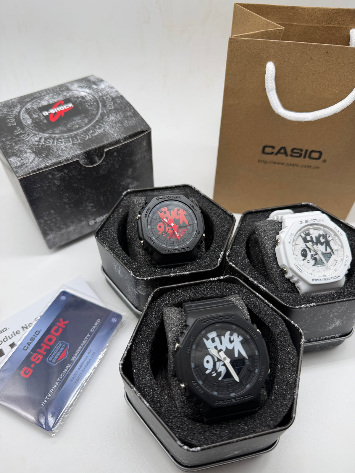 Custom “F**ck 9-5” G Shock