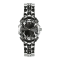 Silver N Black Claw Watch