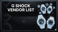 G- Shock Vendor