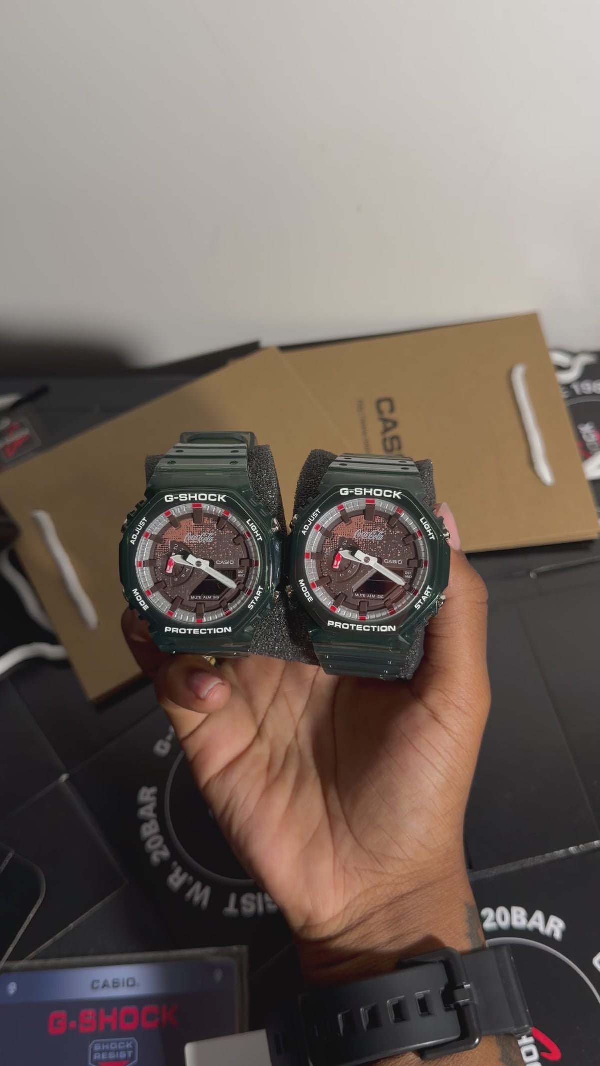 Coca Cola x G Shock Collab
