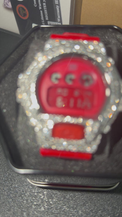Red Iced G Shock